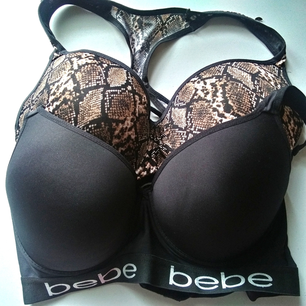 NWOT BEBE 2-pack Sports Bras (Size 1X)